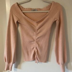 Guess sweater bell sleeve top